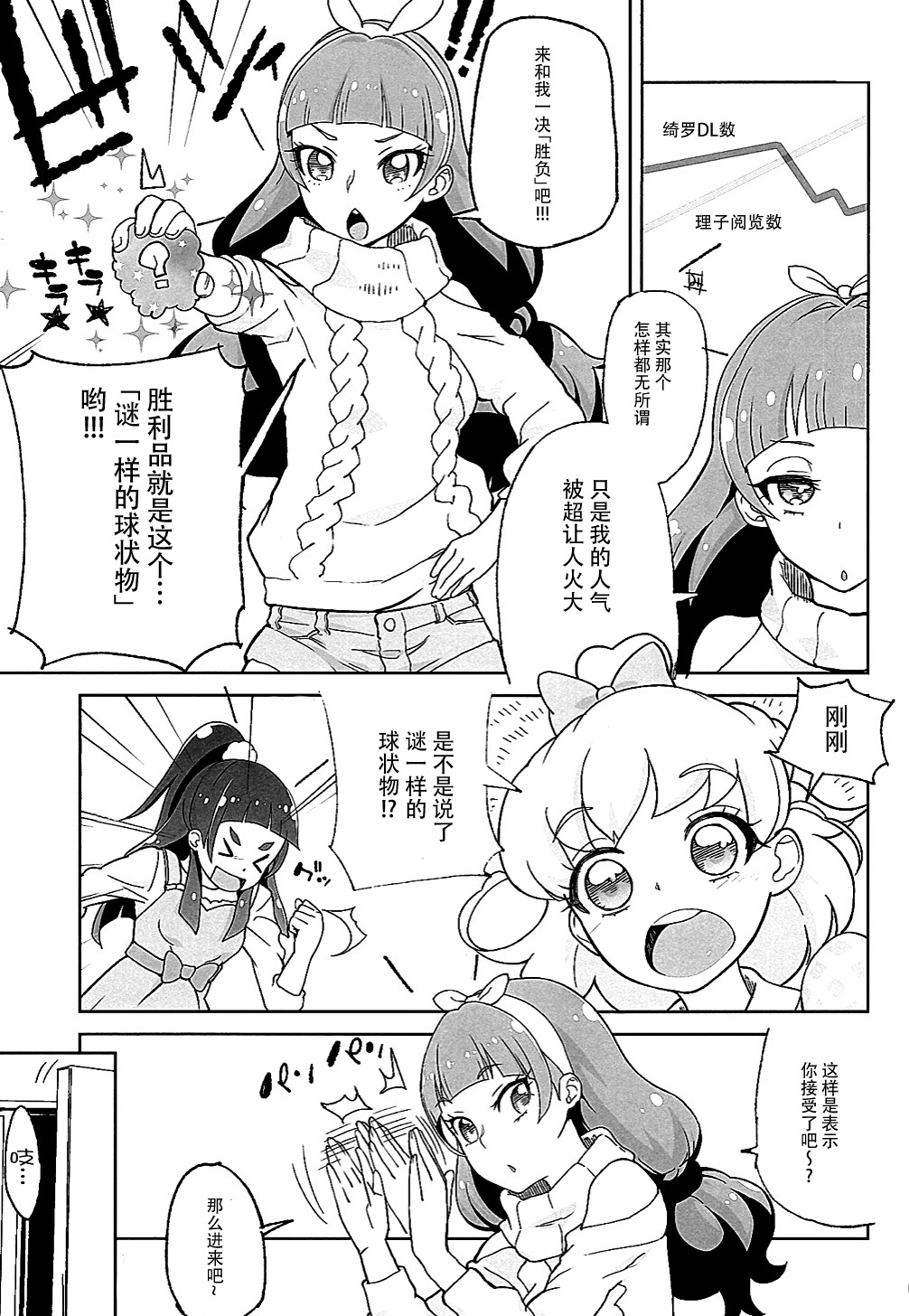 (COMIC1☆10) [くろほんやさん (山下クロヲ)] 天○川きららリコとみらいとエロ生配信勝負ア○ルでも何でも見せてくれるチョロイ生主がプ○キュアだった件。 (魔法つかいプリキュア!、Go! プリンセスプリキュア) [中国翻訳]