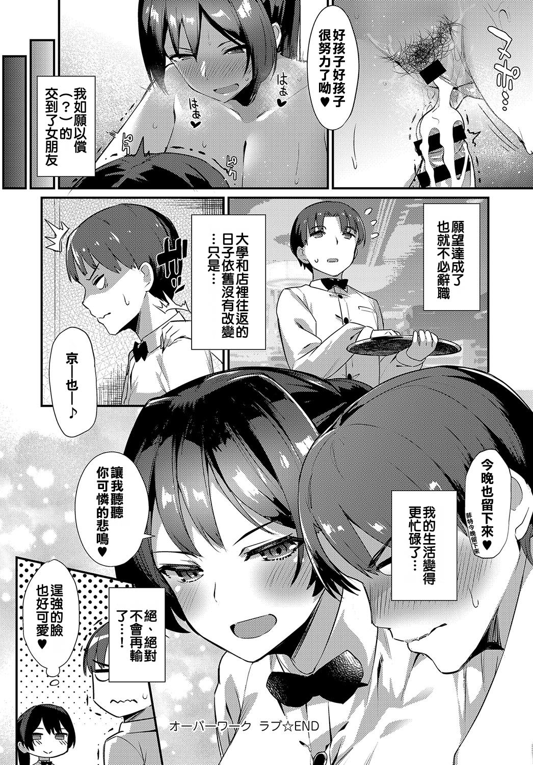 [ばつ] オーバーワーク ラブ (COMIC アンスリウム 2018年5月号) [中国翻訳] [DL版]