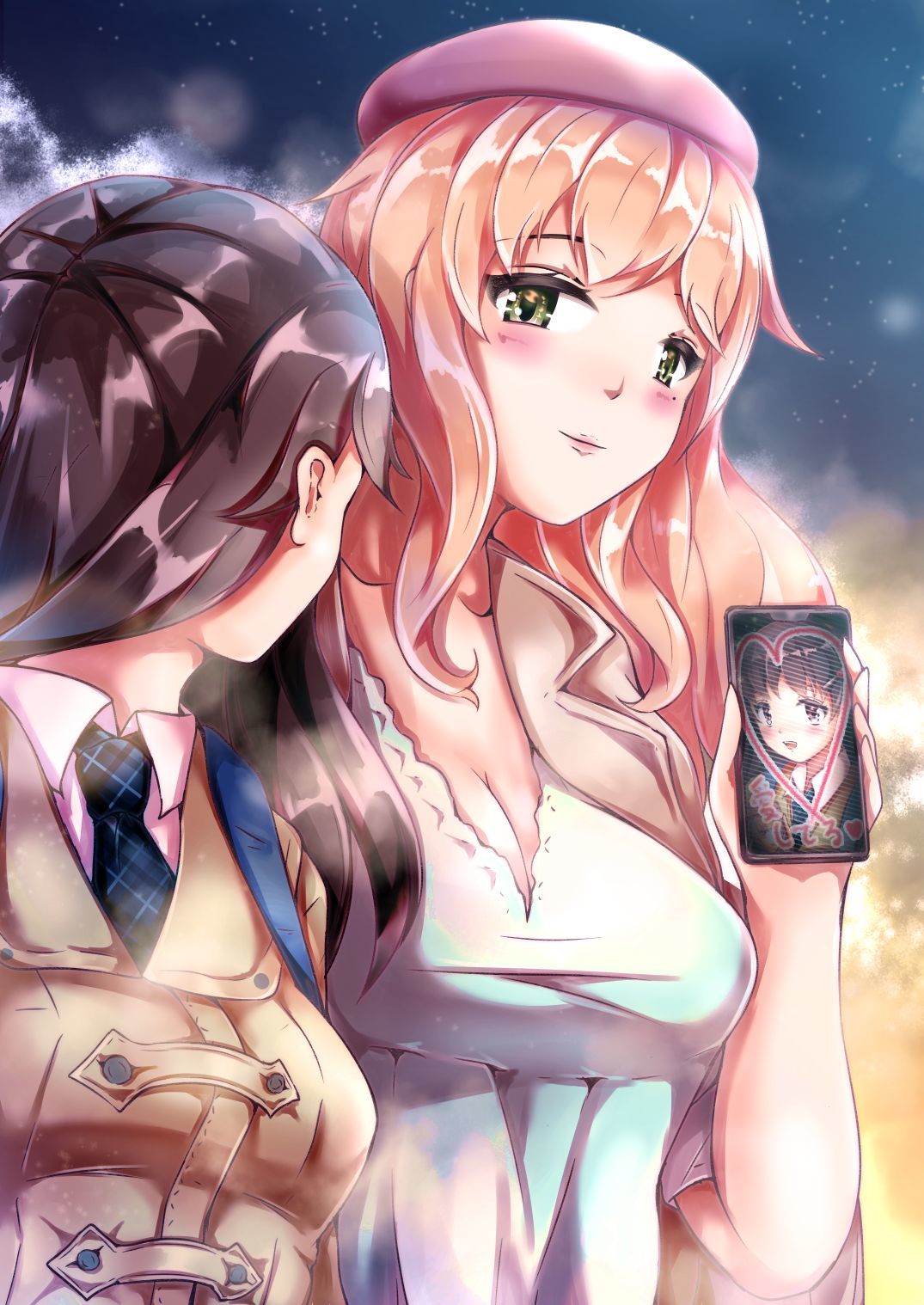 恋人たち。ホイール：Amantoj Okuloj