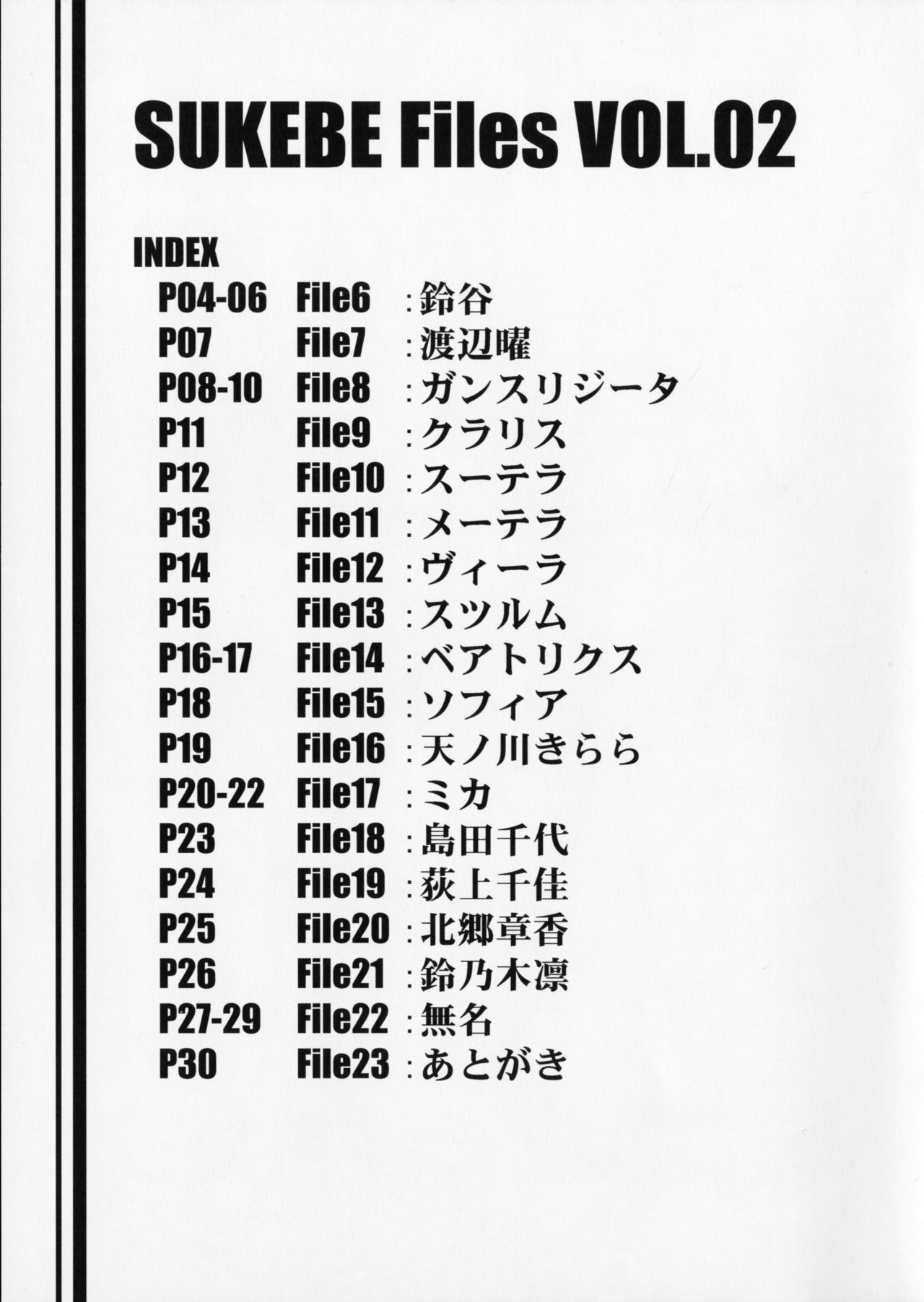 SUKEBEファイルVOL.02