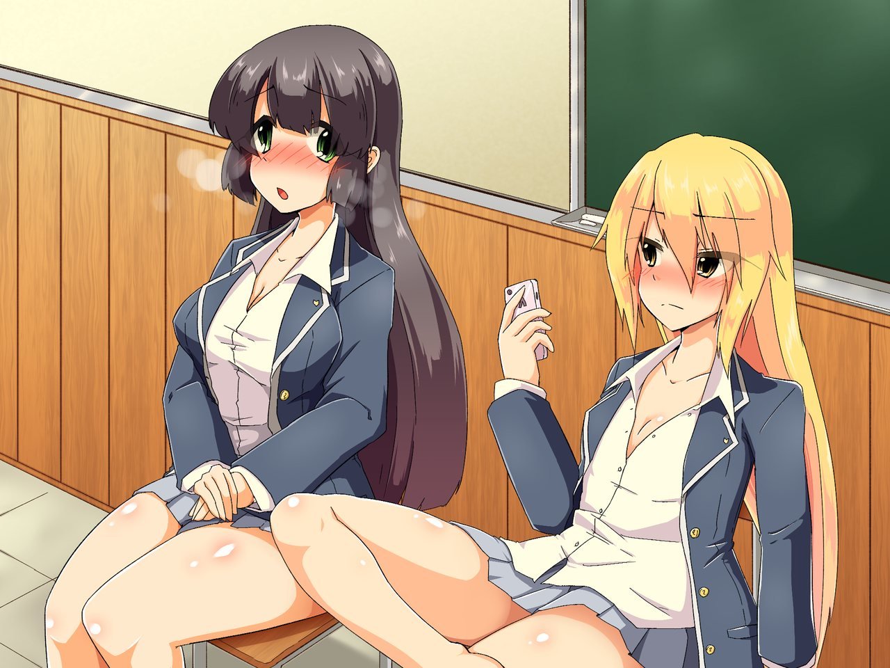 のんびり少女の双成立ちとエロイ箏する毎日