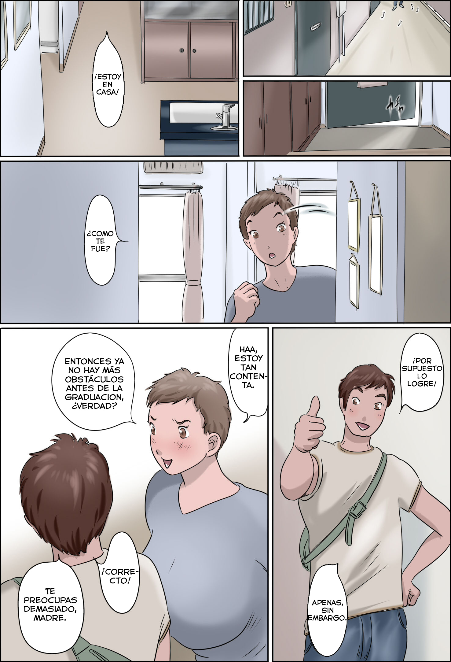 Haha wa Odoru 2-Madre de Dia、Enmascarada de Noche