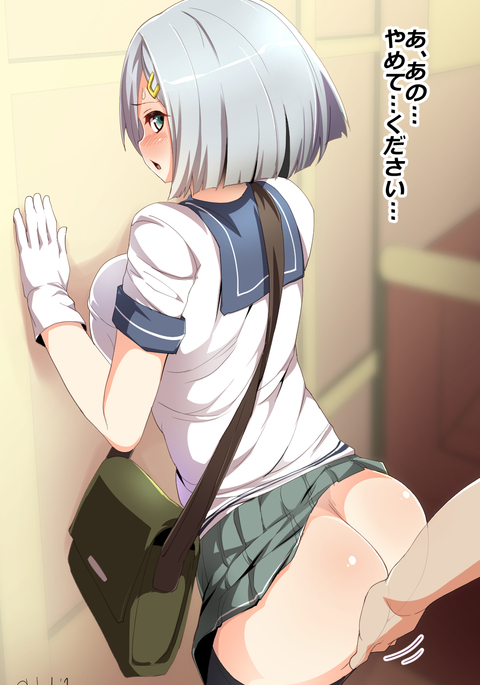 ちかんでんしゃ浜風さん ちかんでんしゃ浜風さん