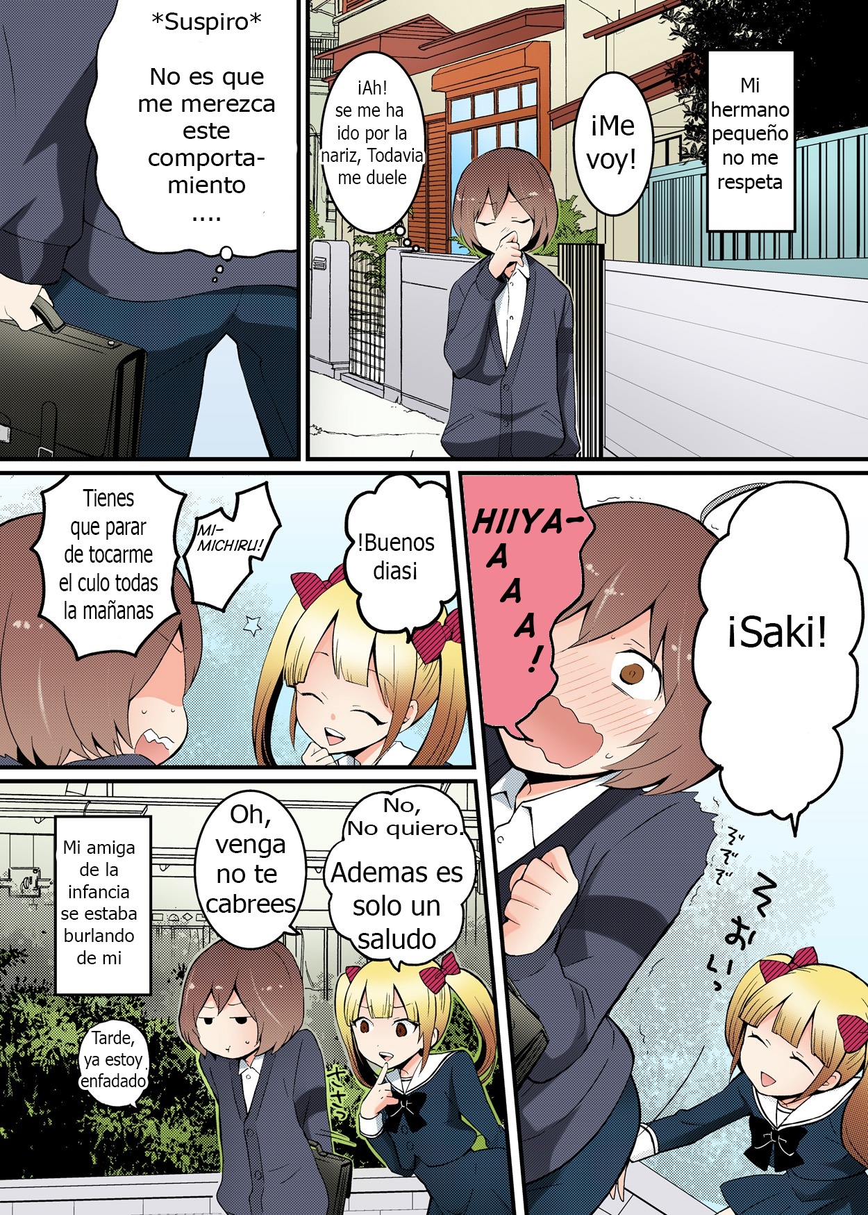 とつおん！ -Totsuzen Onnanonko Ni Natta No De、Ore No Oppai Monde MimasenKa-Ch1-6Español