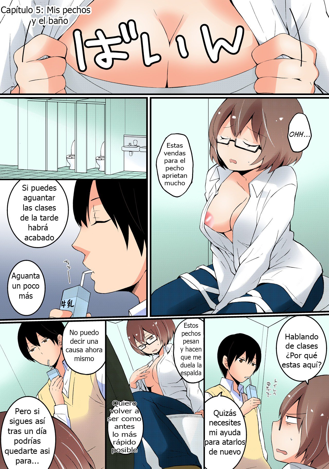 とつおん！ -Totsuzen Onnanonko Ni Natta No De、Ore No Oppai Monde MimasenKa-Ch1-6Español