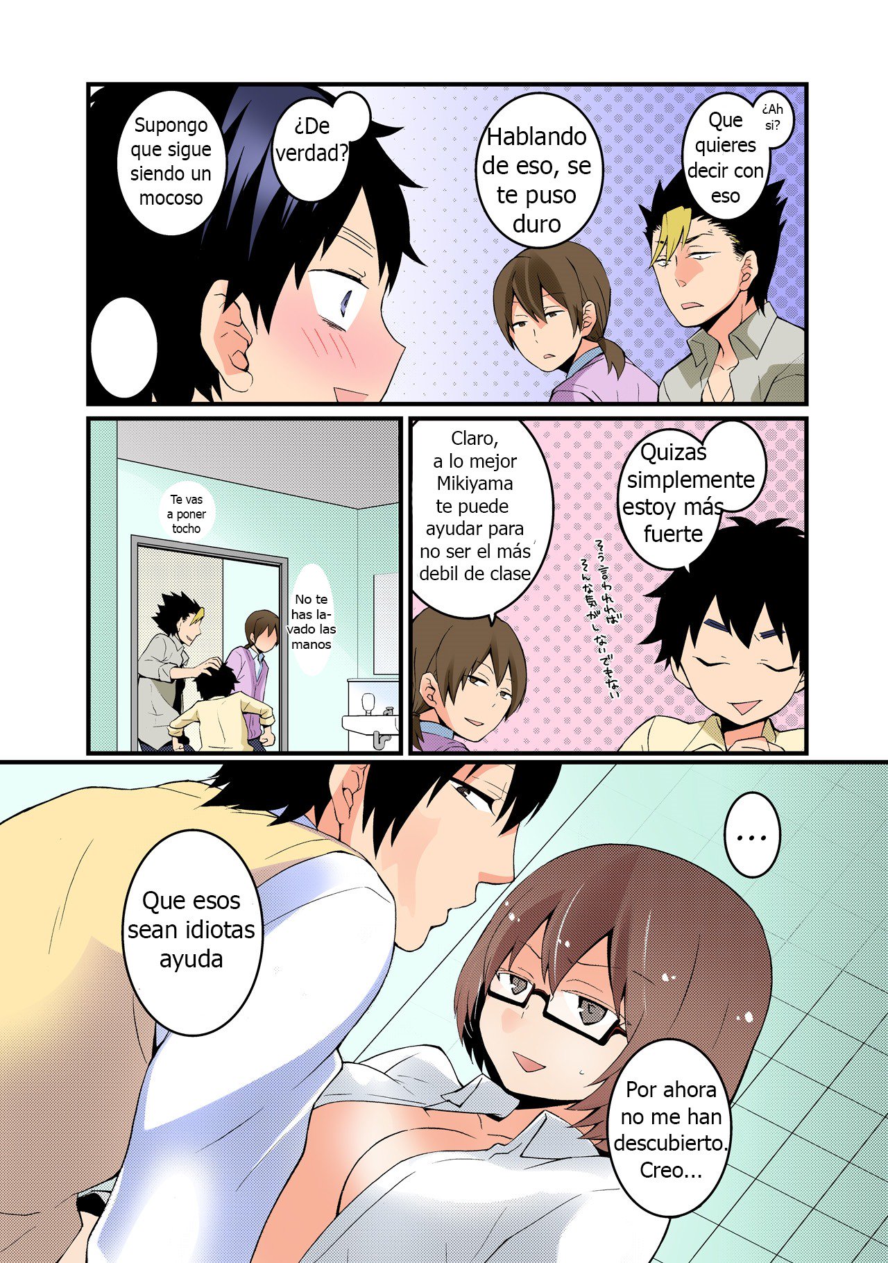 とつおん！ -Totsuzen Onnanonko Ni Natta No De、Ore No Oppai Monde MimasenKa-Ch1-6Español