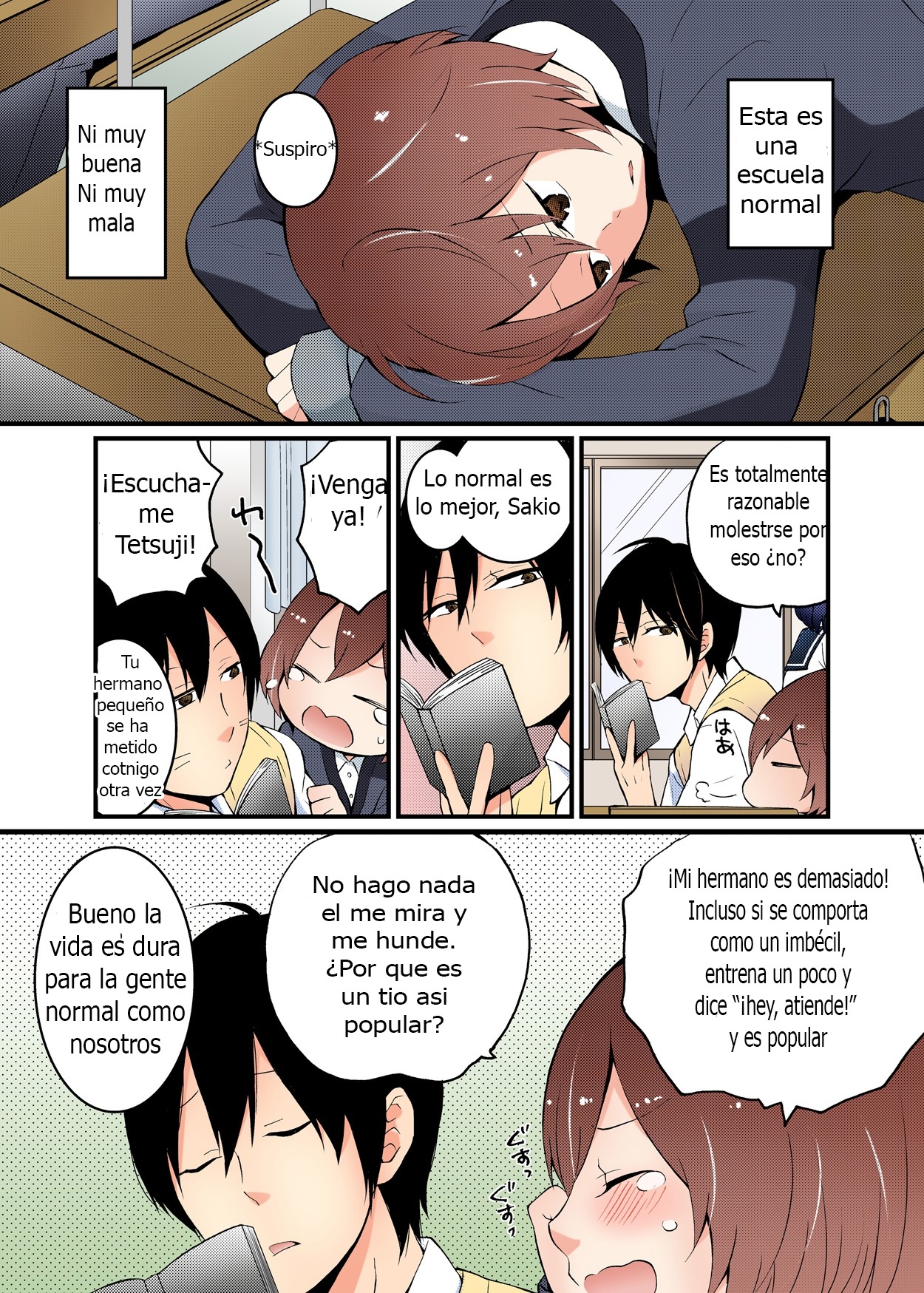 とつおん！ -Totsuzen Onnanonko Ni Natta No De、Ore No Oppai Monde MimasenKa-Ch1-6Español