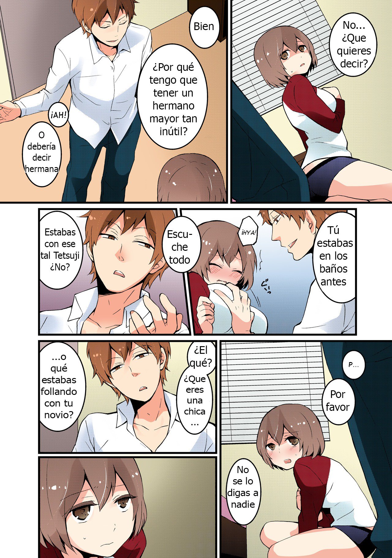 とつおん！ -Totsuzen Onnanonko Ni Natta No De、Ore No Oppai Monde MimasenKa-Ch1-6Español