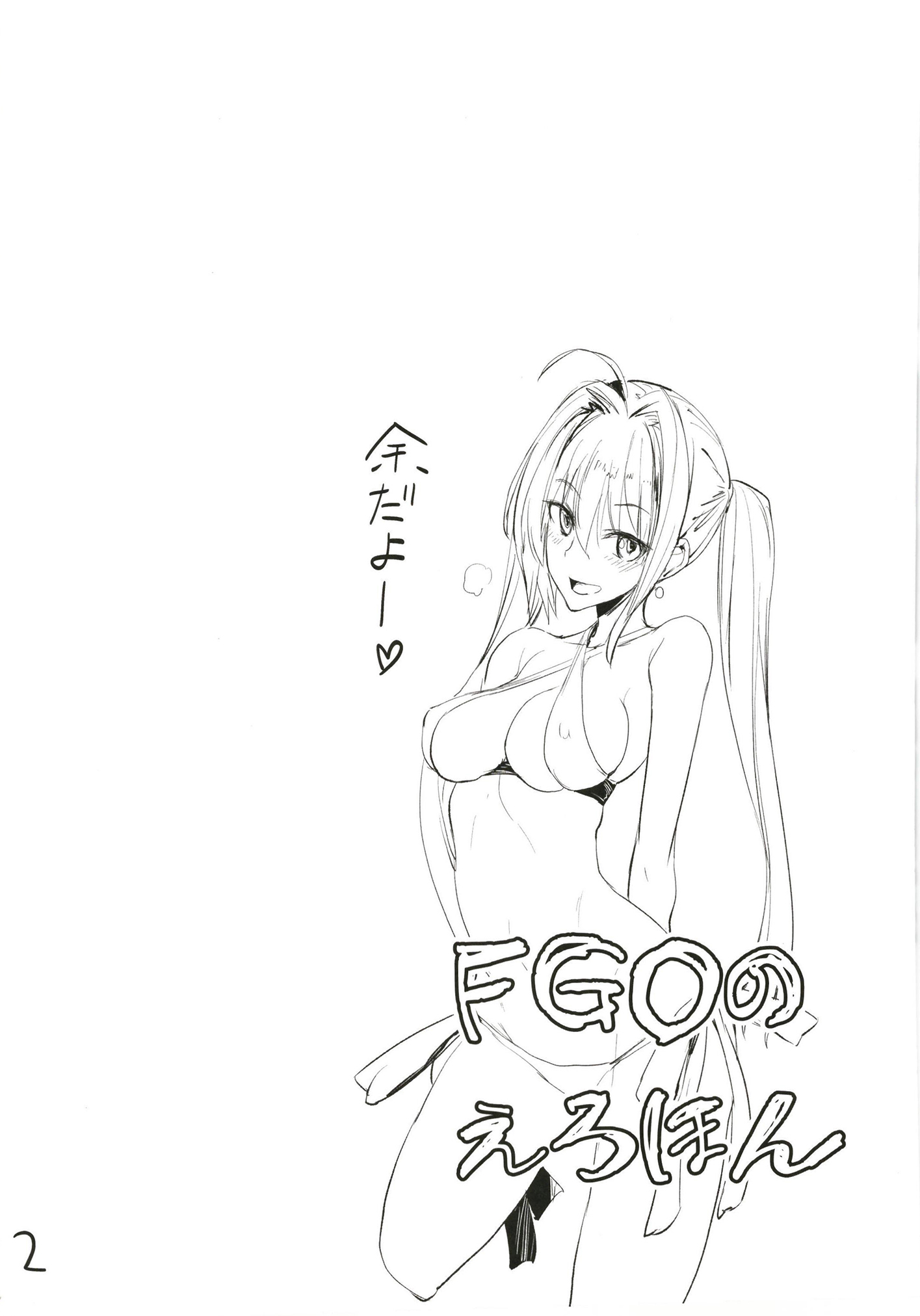 FGOのエロホン