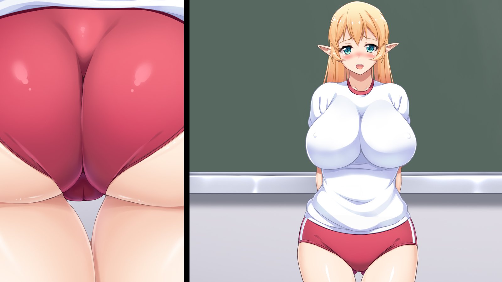 じゅんしんなエルフの留学生にアナルちょうきょうしよ！