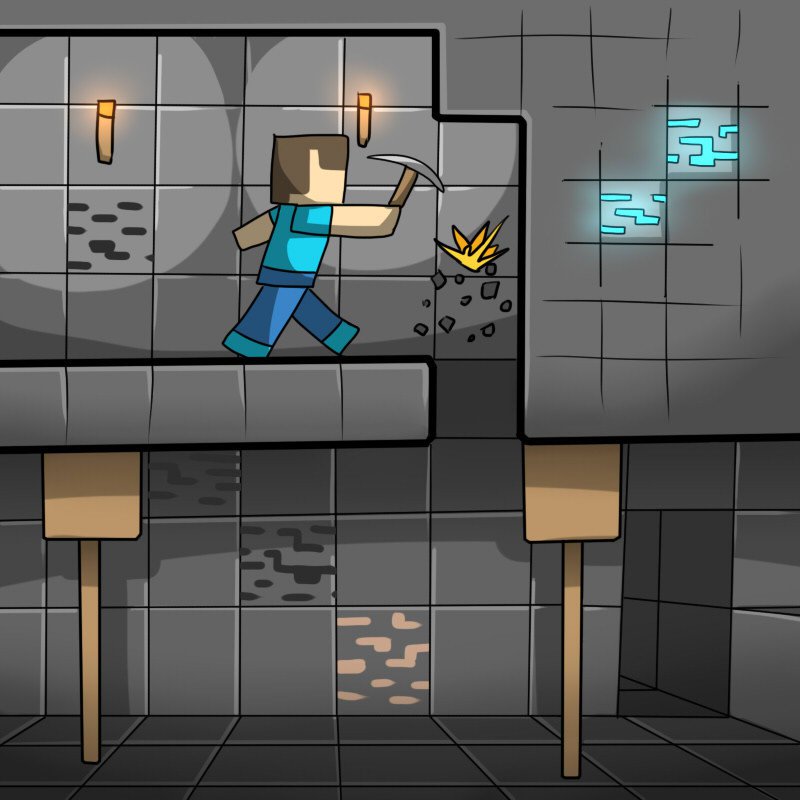 Minecraft＆lt; Koukou Daibouken＆gt; Ch.1-3