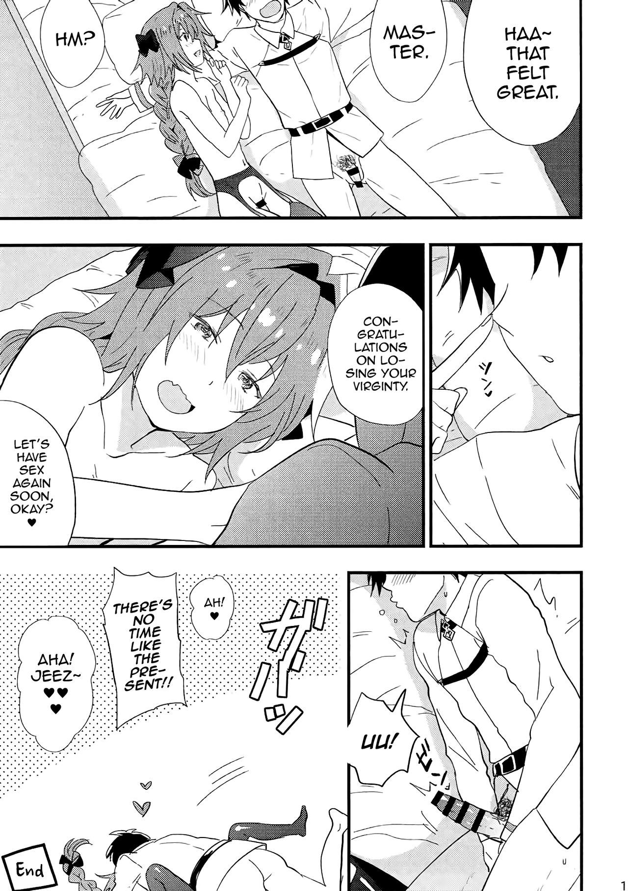 Astolfo ga SEX Sasete Kurerurashii。