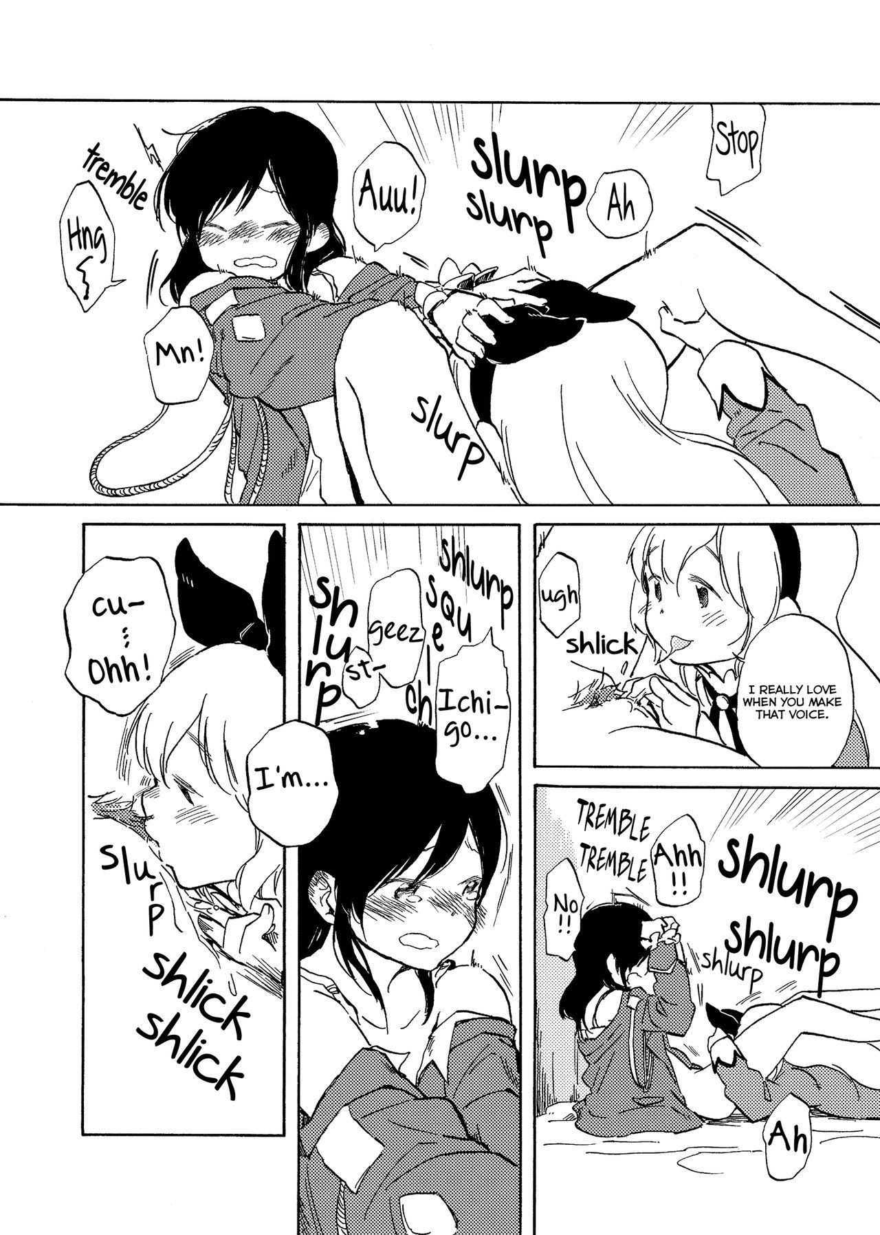 いちごちゃんがちょっとじわるなこんにちは|いちごがちょっといたずらだった日