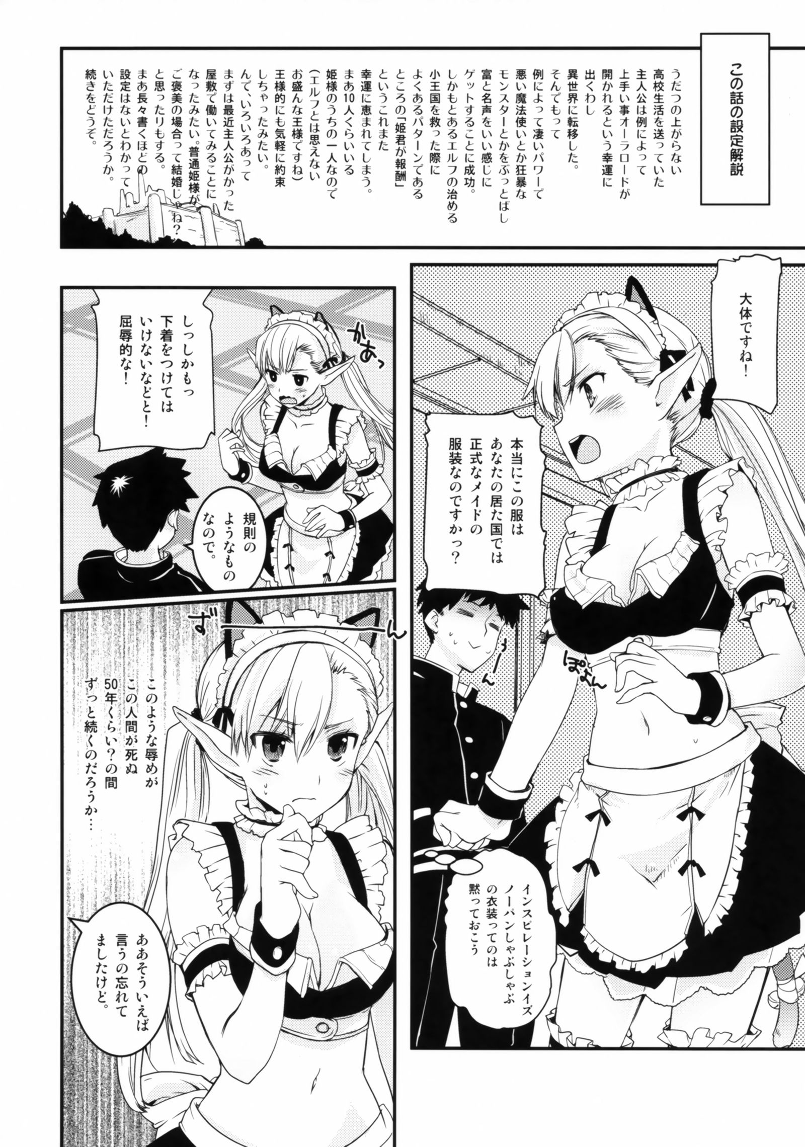 うちのメイドがエルフの姫様！