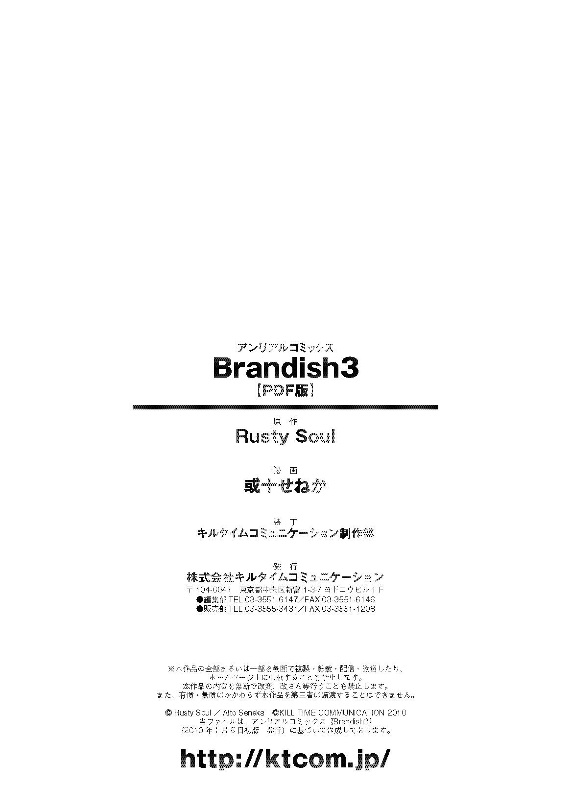 ブランディッシュvol3