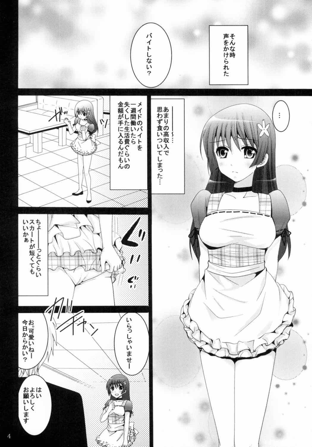 サテンのメイド