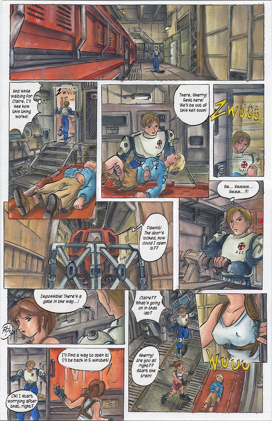 悪いバイオハザード：ウイルスX英語