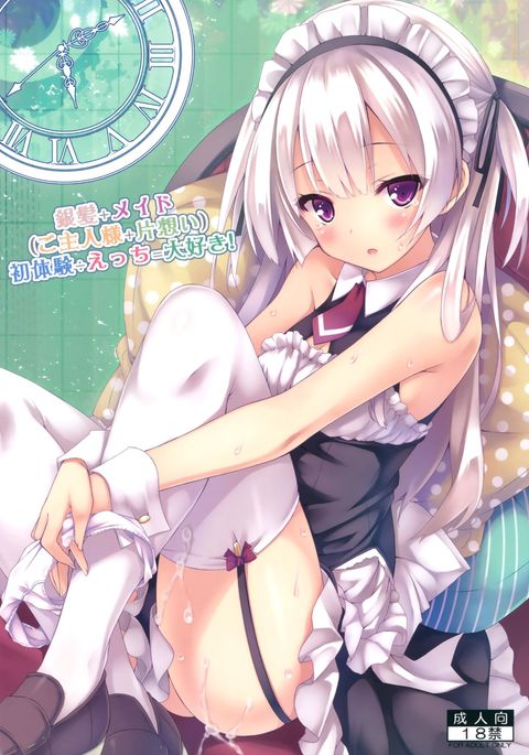 銀ぱつ+メイド初代剣÷エッチ＝大スキ！