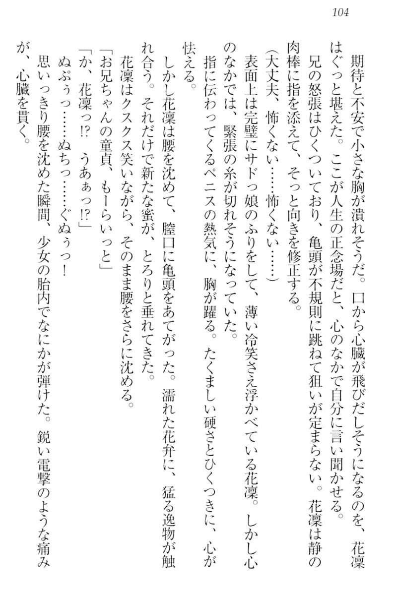 僕は妹に恋を