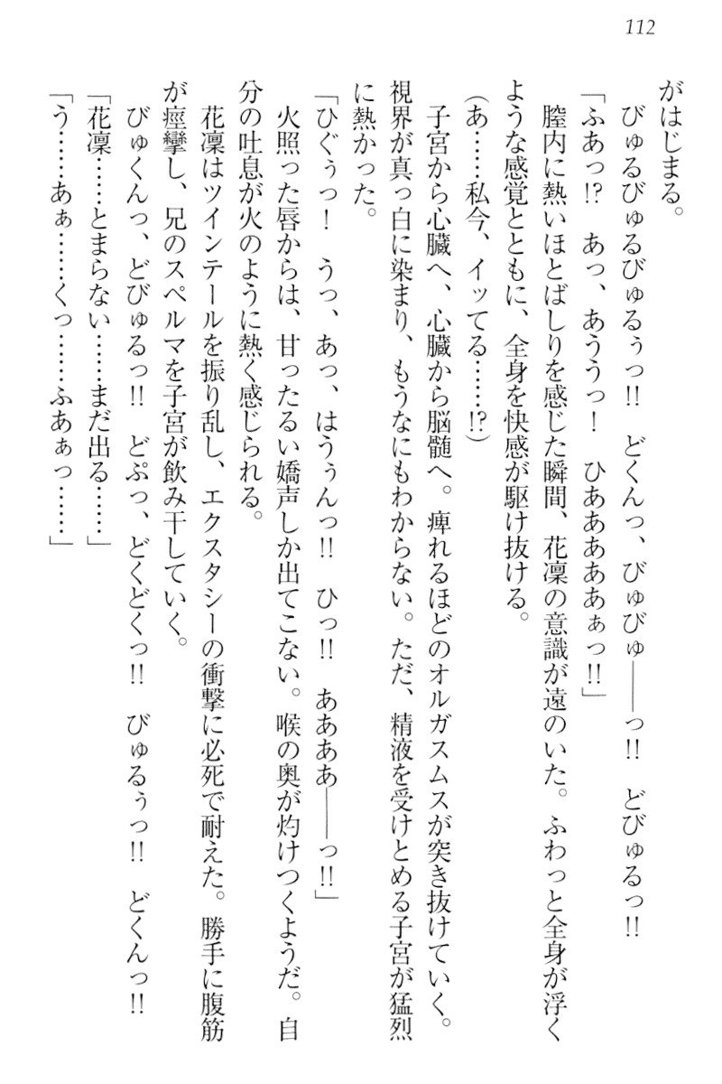 僕は妹に恋を