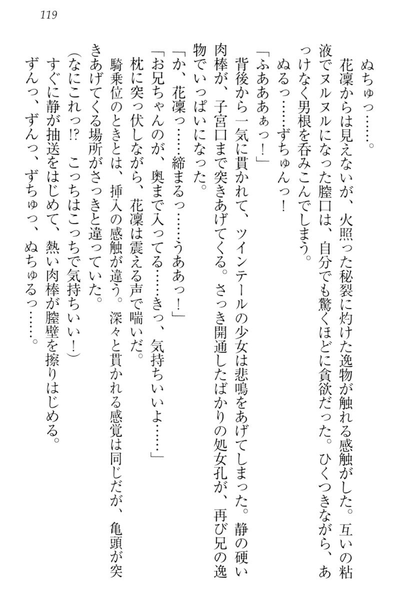 僕は妹に恋を