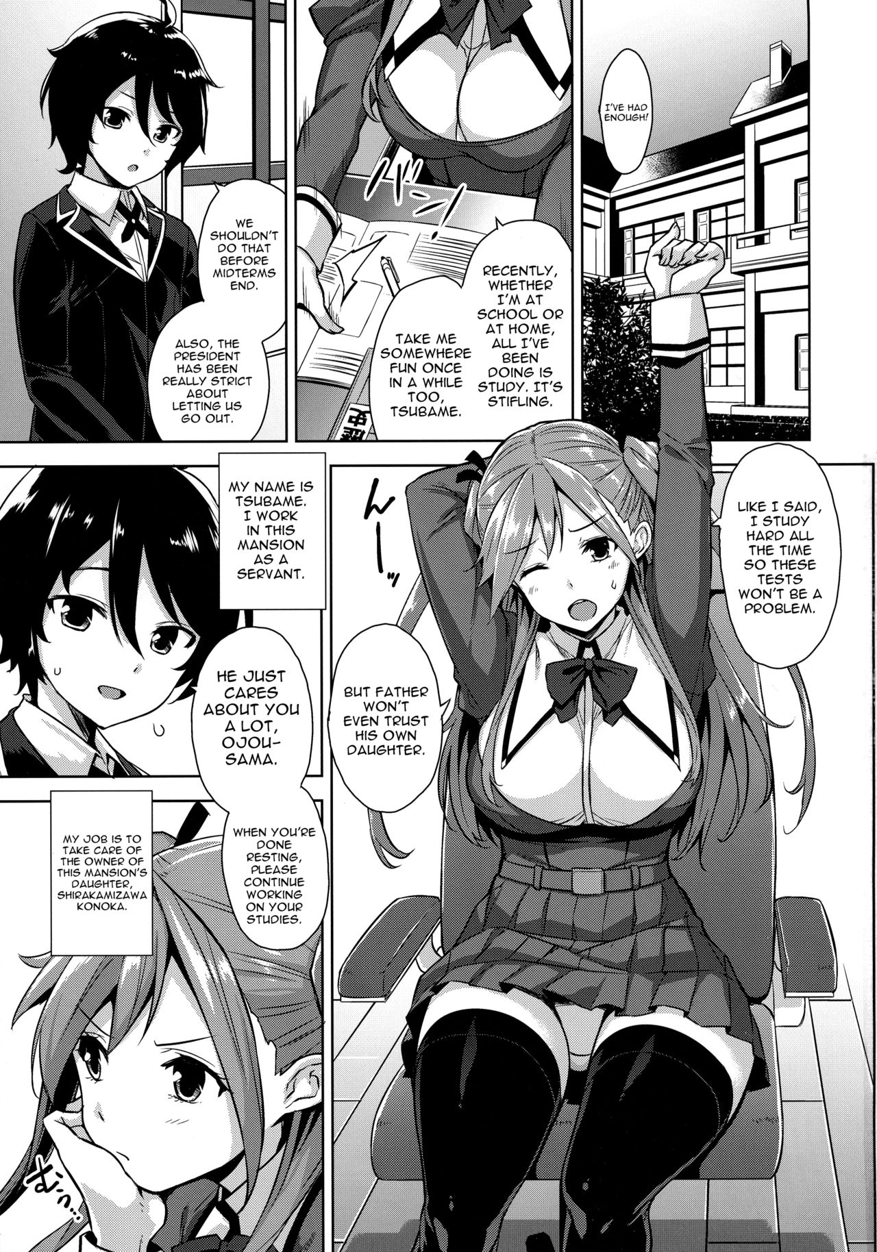 お嬢様のおもちゃなぼく|私はミレディのおもちゃです