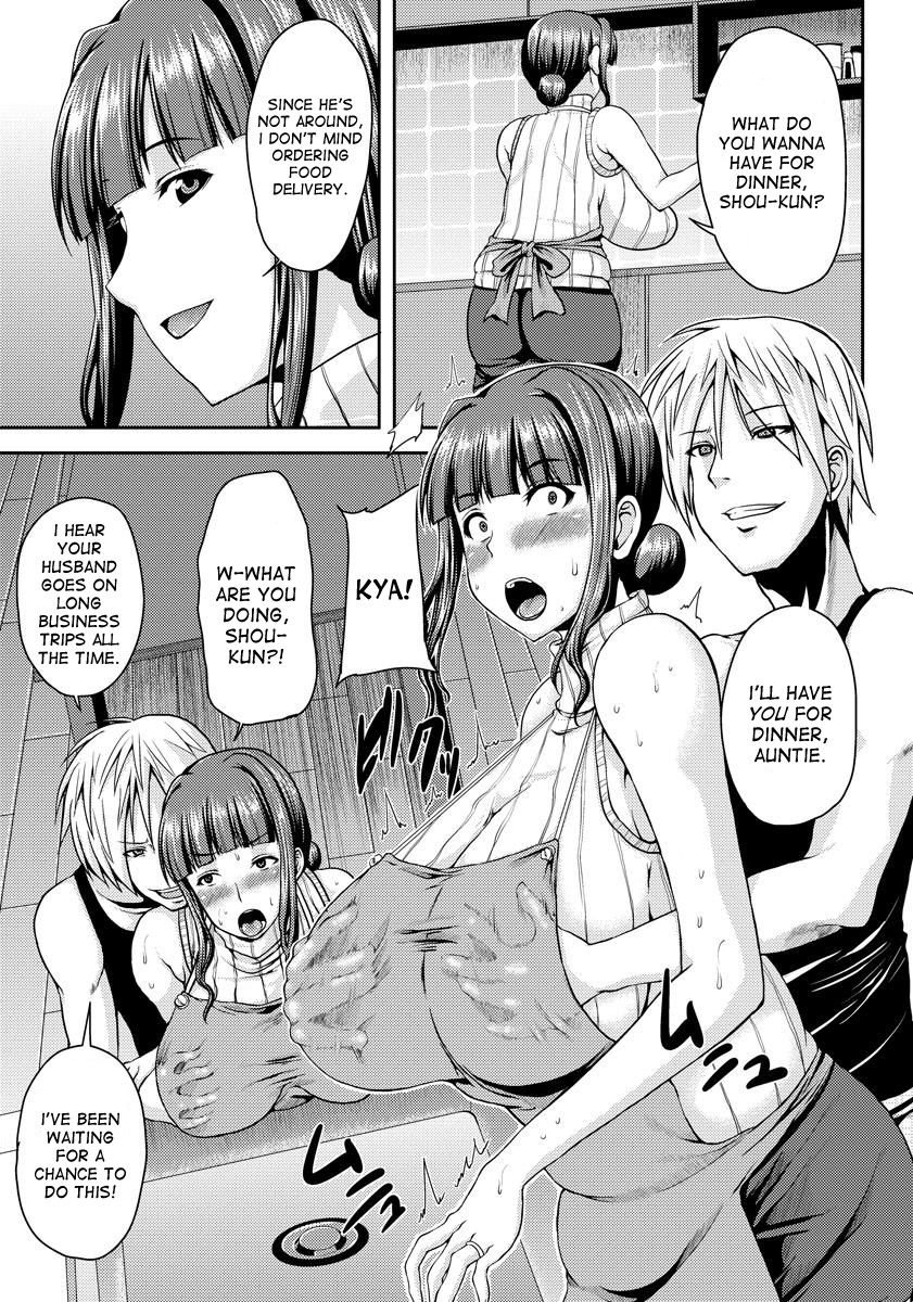 巨乳主婦-輪姦トレーニング