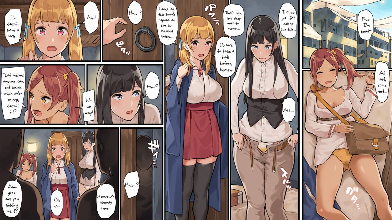 恩納ぼんしゃたちがさばくのオアシスに立夜と...... 2 =クリザリッド＆amp; sureok1 =
