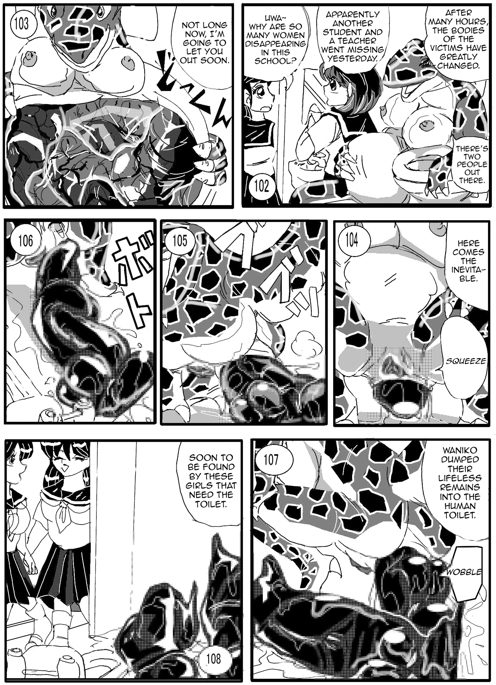 トイレのわにこさん-わにこさんのトイレ