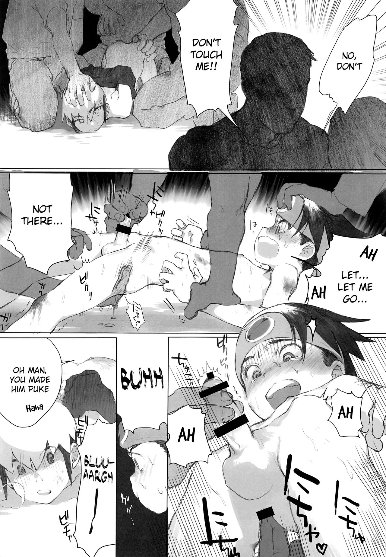 (ショタスクラッチ35) [母屋 (ともひろ)] 熱+炎モブレ本 (ロックマンエグゼ) [英訳]