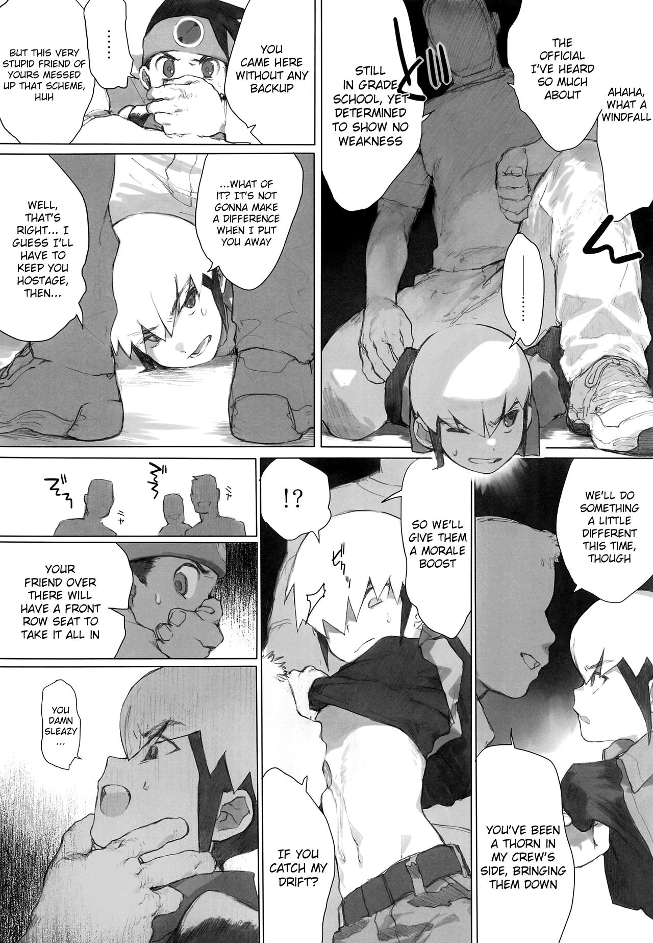 (ショタスクラッチ35) [母屋 (ともひろ)] 熱+炎モブレ本 (ロックマンエグゼ) [英訳]