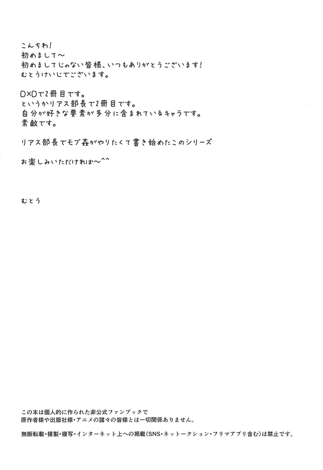 (C94) [STUDIO TRIUMPH (むとうけいじ)] スパイラルゾーン D×D II (ハイスクールD×D) [英訳]