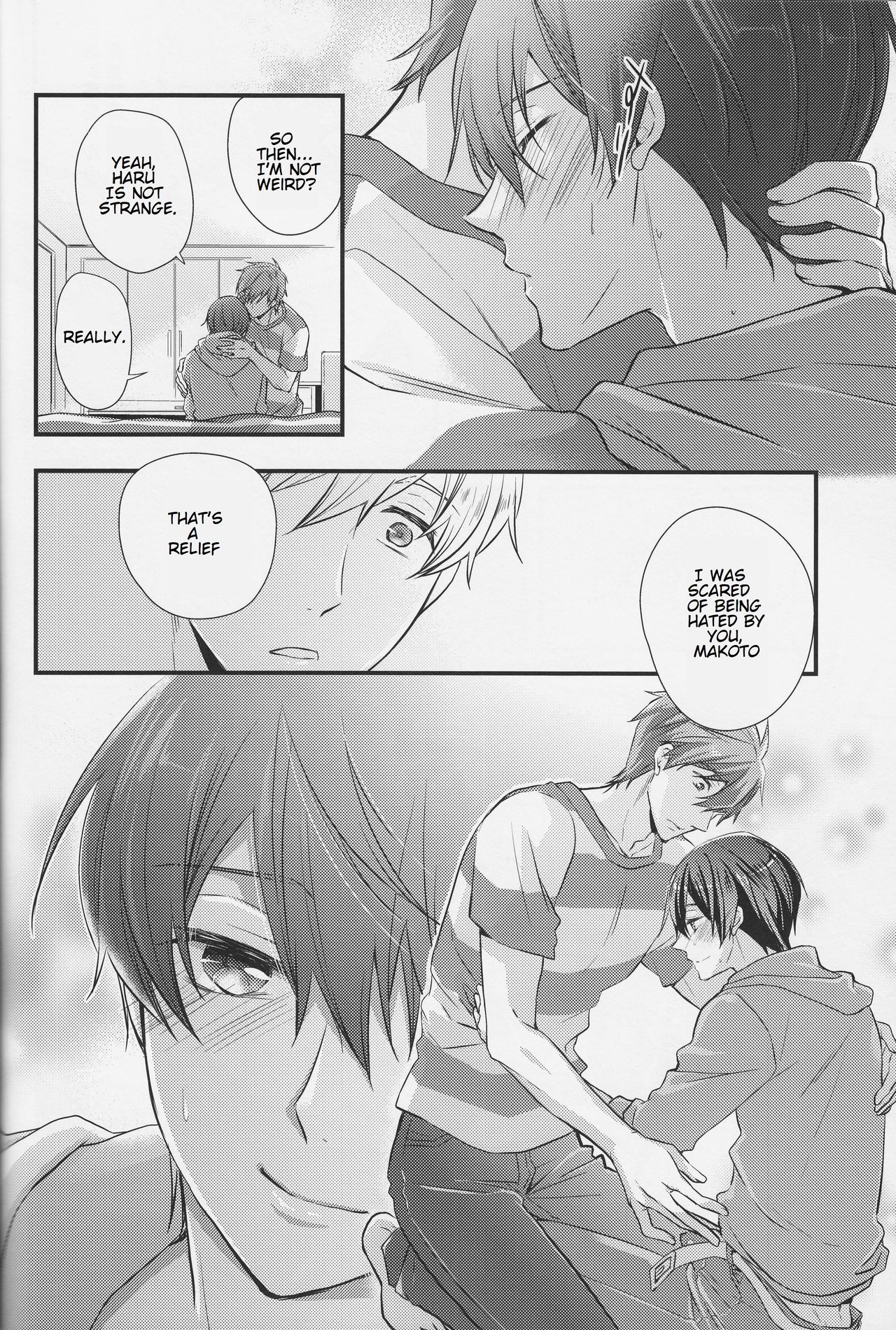 (C86) [救急箱 (バンドエイド)] ハルちゃんドキドキホレ薬!! (Free!) [英訳]