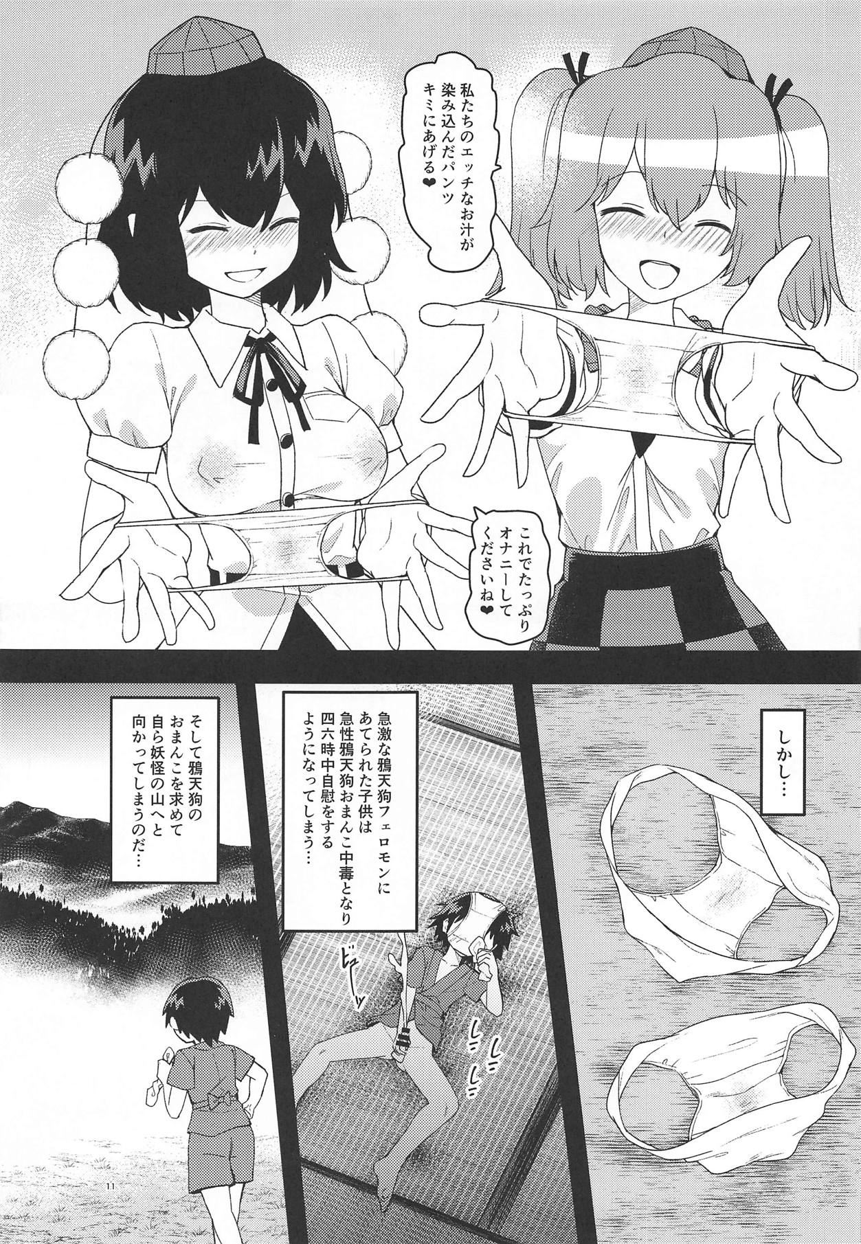 (C95) [こもりきり。 (卯林)] 急性鴉天狗××中毒 (東方Project)