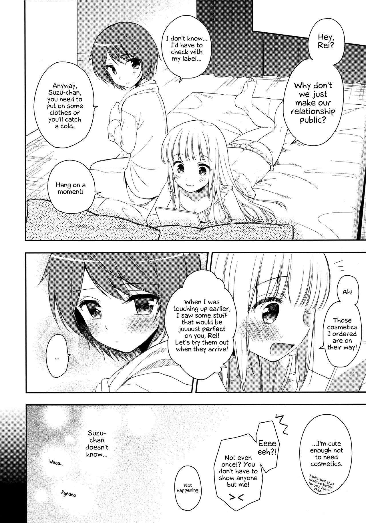 (コミティア123) [アールカフィ (あいち志保)] 君はかわいい僕だけのアイドル [英訳]