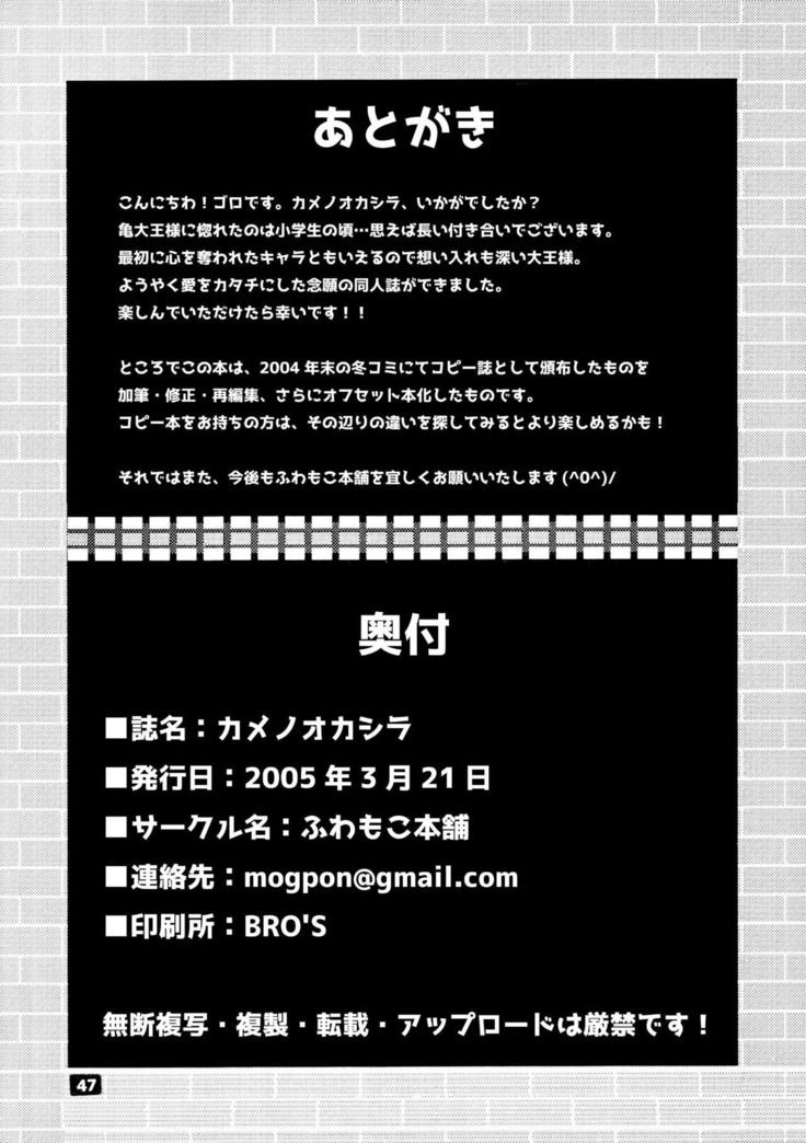 カメノオカシラ