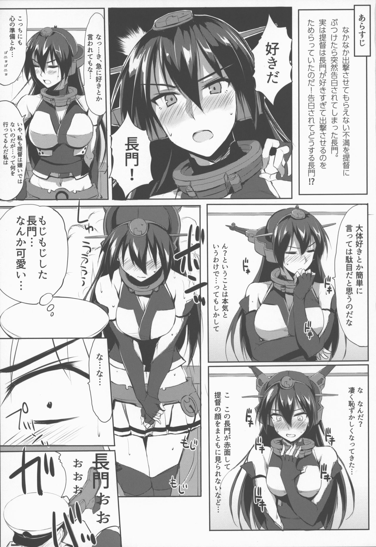 (サンクリ2017 Summer) [TKSpower (ぜっきょ)] 機密長門日誌 (艦隊これくしょん -艦これ-)