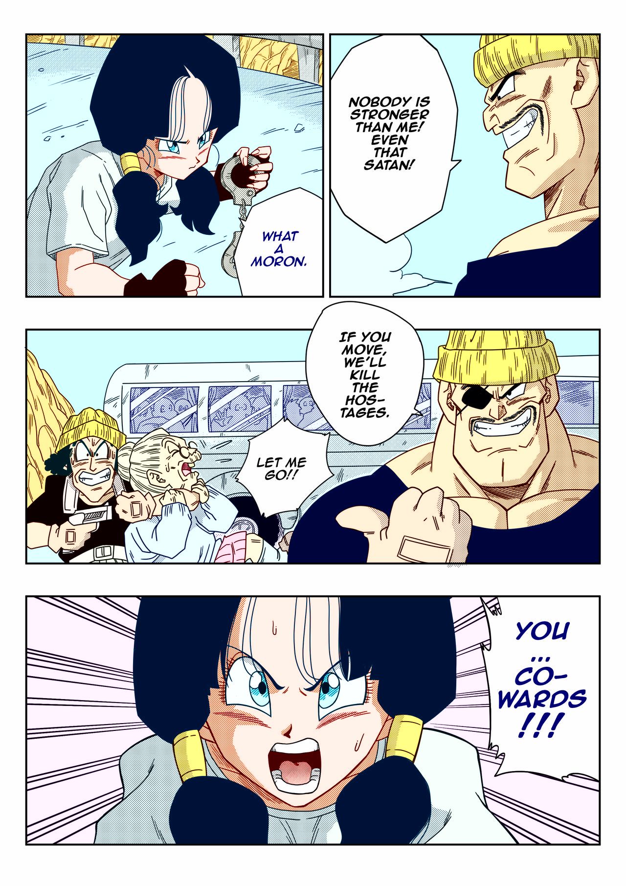 [山本同人] ヒロインを犯しちゃえ! (ドラゴンボールZ) [英語] [カラー化]
