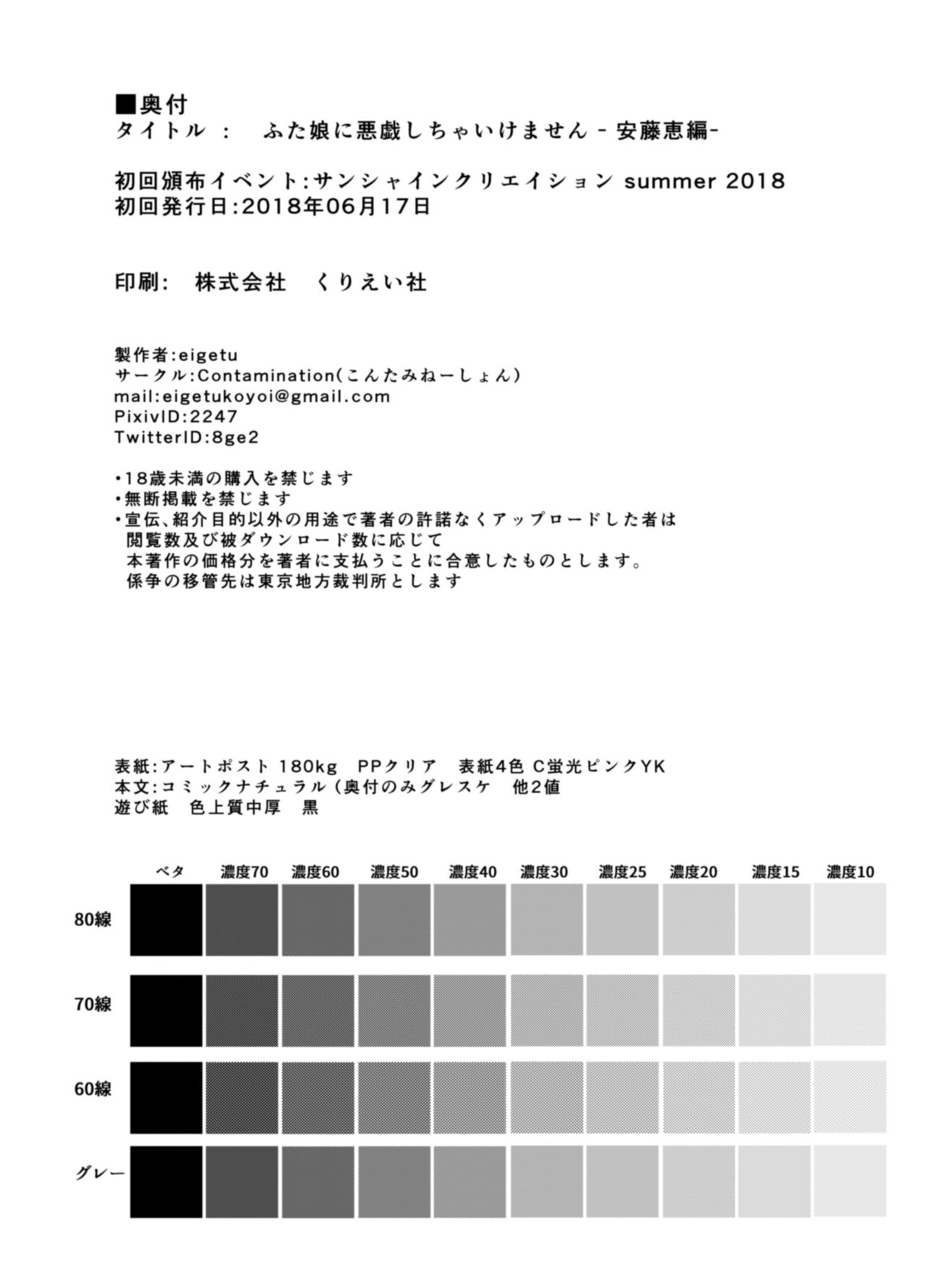 [Contamination (eigetu)] ふた娘に悪戯しちゃいけません -安藤恵編-[中国翻訳] [DL版]