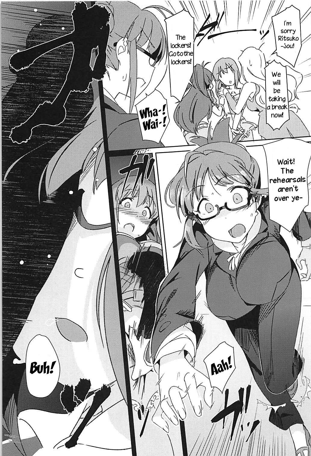 (C94) [水密桃工房 (モモの水道水)] 雪ちんぽ ふたなり雪歩と律子がレッスンする本 (アイドルマスター) [英訳]
