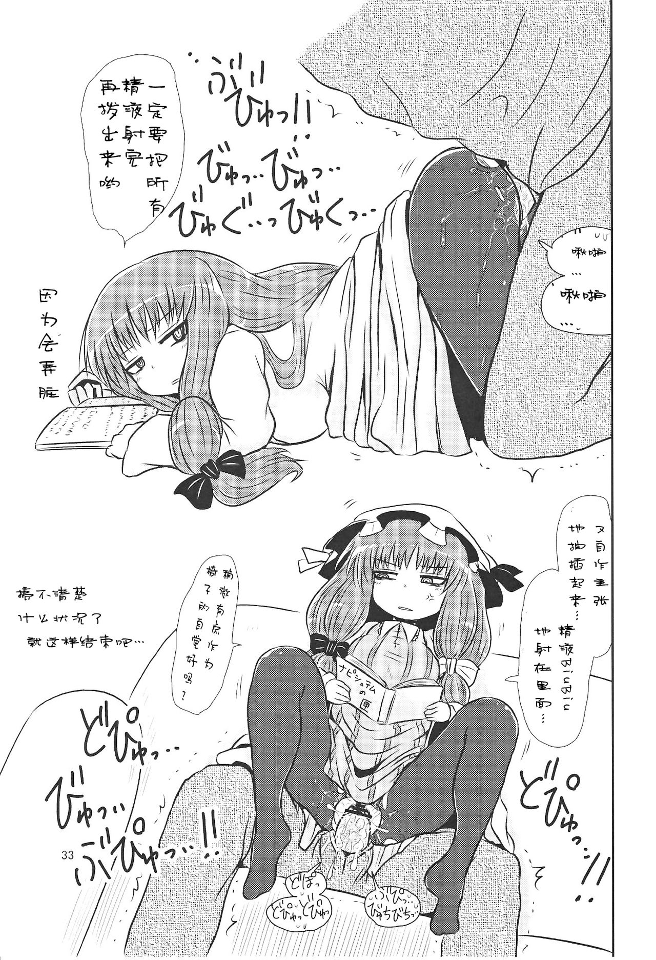 (C82) [川豚毒 (加藤フグオ)] するだけ貮。 (東方Project) [中国翻訳]