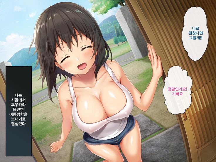 キョウニュイナカ娘とスゴスエッチななつやすみ