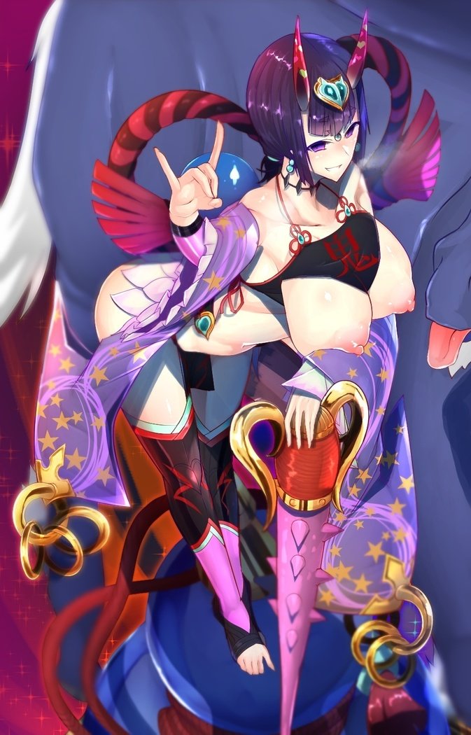 ゴホウ少女☆酒呑童子VSサイミン白雲