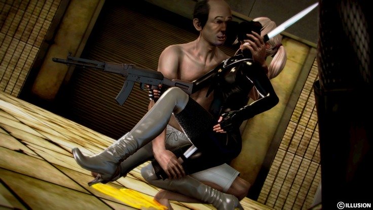 女性スパイフォースファイト