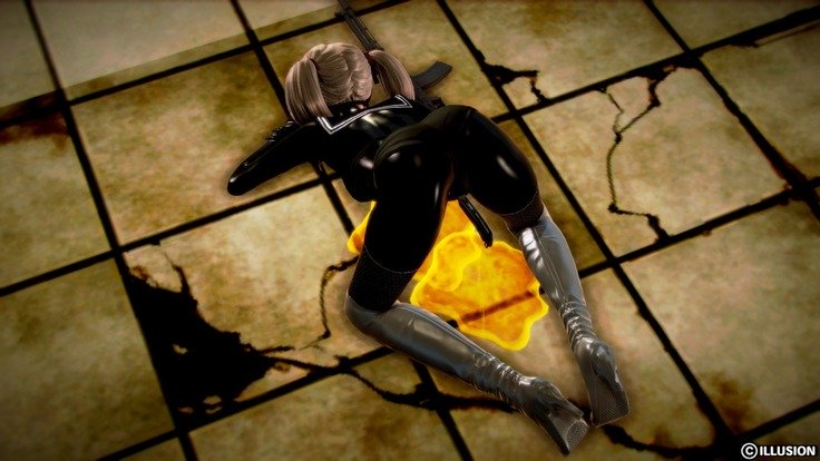 女性スパイフォースファイト