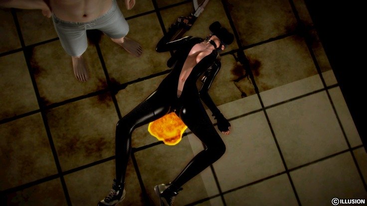 女性スパイフォースファイト