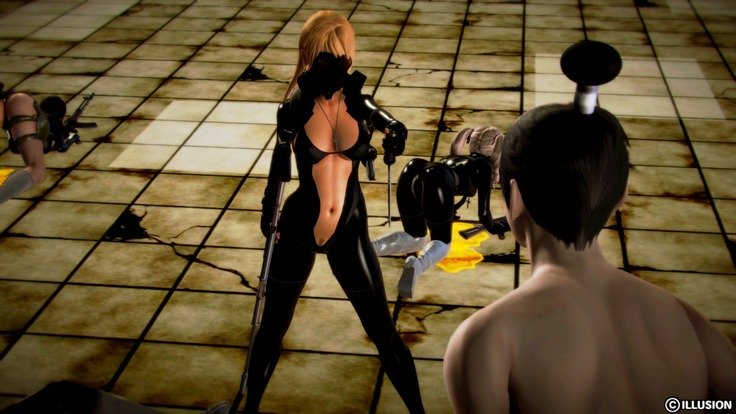 女性スパイフォースファイト