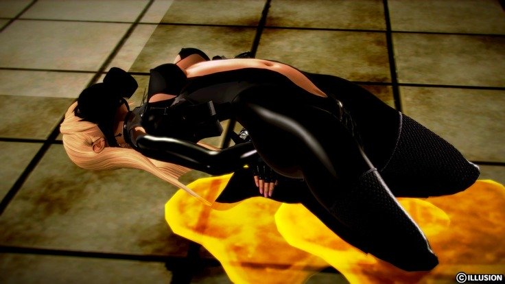 女性スパイフォースファイト