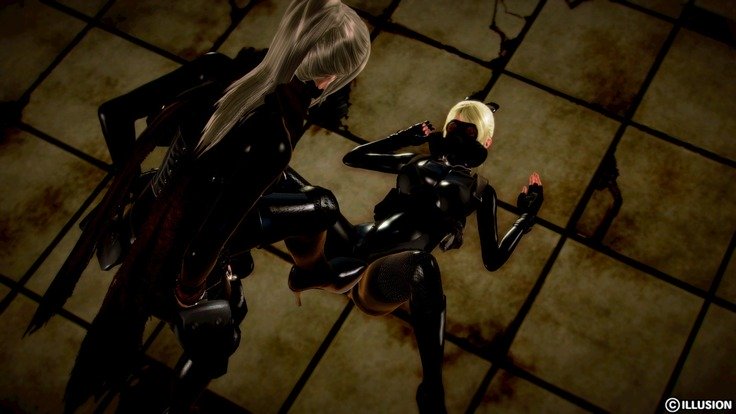 女性スパイフォースファイト