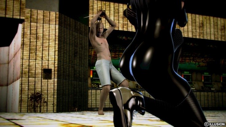 女性スパイフォースファイト